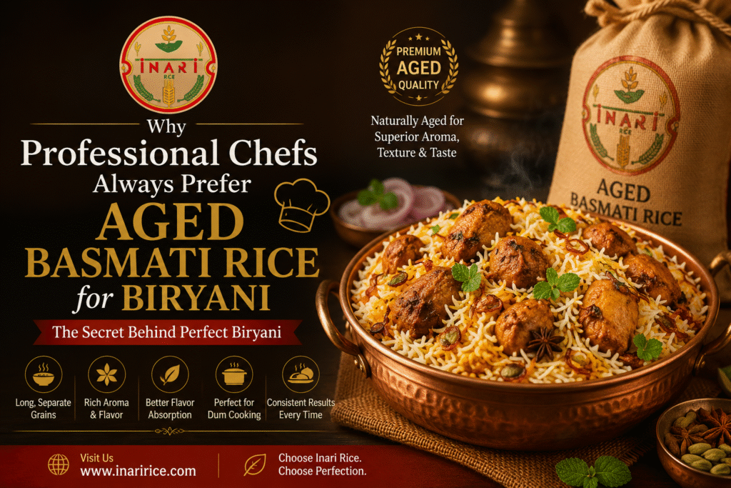 Why Professional Chefs Always Prefer Aged Basmati Rice for Biryani