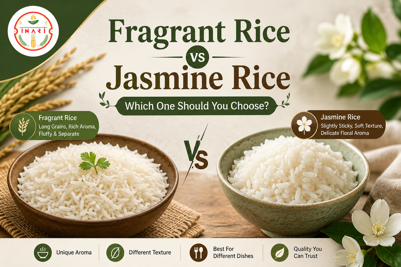 Fragrant Rice vs Jasmine Rice: Which One Should You Choose?